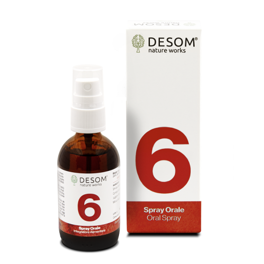 Desom 6 Spray 50ml - integratore alimentare depurativo