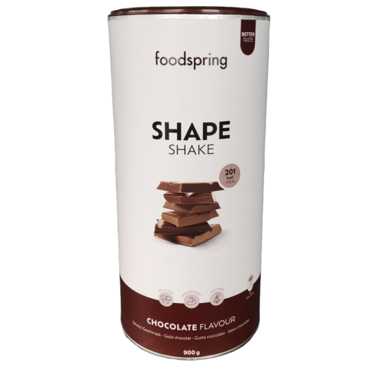 Shape Shake - Gusto cioccolato - Foodspring - 900 grammi - Shake che funge da sostituto del pasto