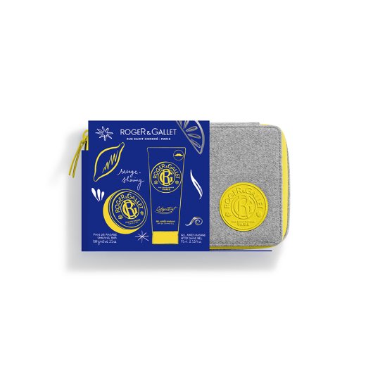 Roger & Gallet Coffret Uomo-Natale 2024- Shaving Bar 100ml + Gel Dopobarba Cologne Twist 75ml - Edizione Limitata Natale