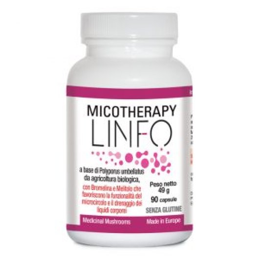 Micotherapy Linfo - Avd Reform - 90 capsule - Integratore alimentare che favorisce la funzionalità del microcircolo e il drenaggio dei liquidi corporei