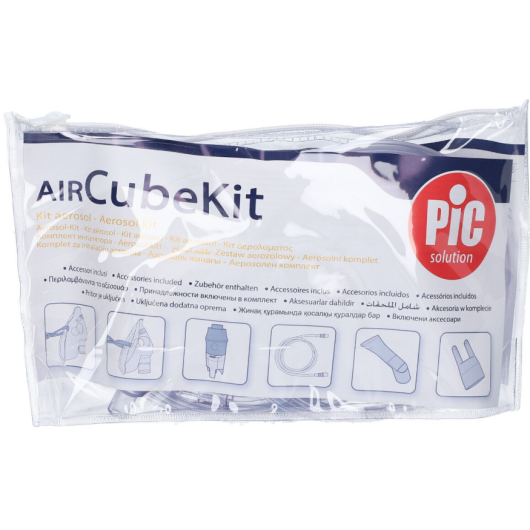 PIC Air Cube Kit completo di accessori per aerosol a pistone