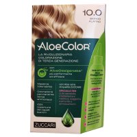 AloeColor 10.0 - BIONDO PLATINO- Zuccari - 140 ml - Tinta per capelli a base di AloeOssigenata