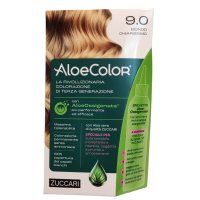 AloeColor 9.0 - Biondo Chiarissimo - Zuccari - 140 ml - Tinta per capelli a base di AloeOssigenata