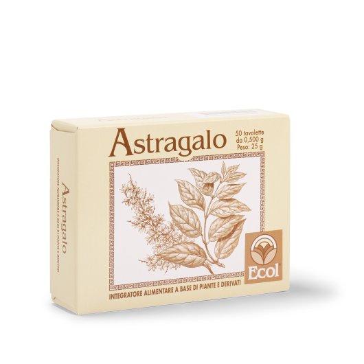 Astragalo - ECOL - 50 ml Estratto analcolico - Integratore alimentare naturale indicato nei casi di affaticamento, bassa energia e debolezza del sistema immunitario