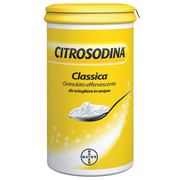 Citrosodina Classica - Bayer - 150 grammi di granulato effervescente - Digestivo leggero da assumere dopo i pasti