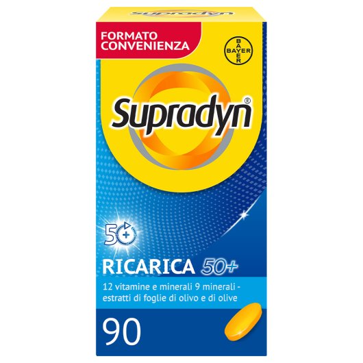 Supradyn Ricarica 50+ 90 Compresse Rivestite