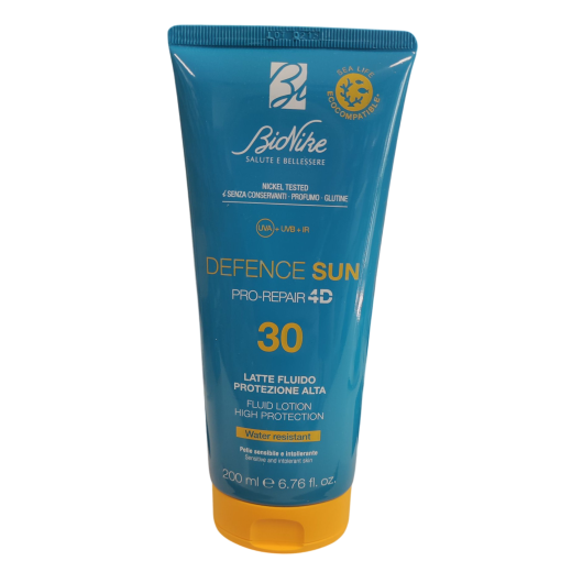 Bionike Defence Sun Latte Fluido Spf 30 200 ml - Protezione Solare 