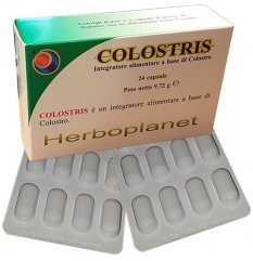 Colostris 24 capsule - integratore alimentare di colostro