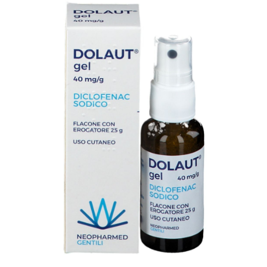 Dolaut 4% Gel Flacone Con Erogatore 25 G - Uso cutaneo