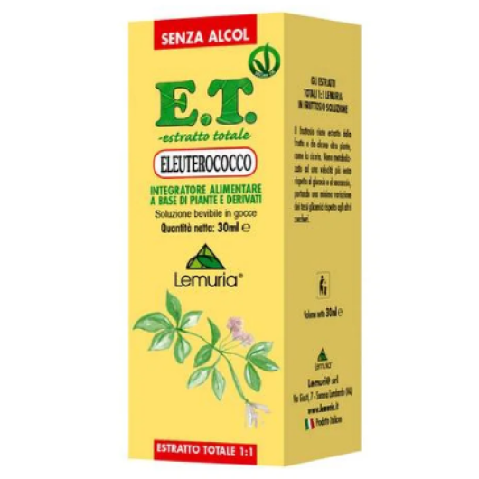 Eleuterococco - Lemuria - Estratto Titolato 30 Ml