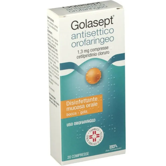 Golasept Antisettico Orofaringeo 20 Compresse 1,3mg