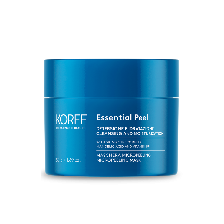 Essential Maschera Micropeeling - Korff - 50ml - Maschera stimolante per rigenerazione della pelle