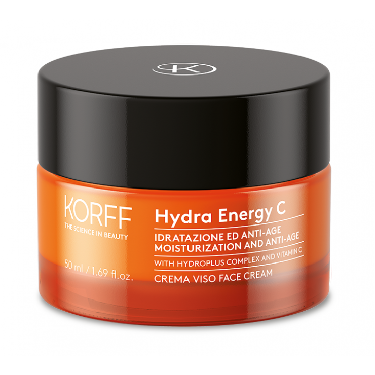 Hydra Energy C Crema Viso - Korff - 50ml - Crema giorno illuminante alla vitamina C