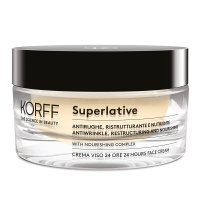 Superlative Crema Viso 24 Ore - Korff - 50ml - Crema antirughe nutriente e rassodante Superlative Crema Viso 24 Ore - Korff - 50ml - Crema antirughe nutriente e rassodante