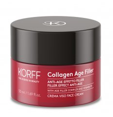Collagen Age Filler Crema Viso - Korff - 50ml - crema anti rughe con collagene marino per tutti i tipi di pelle