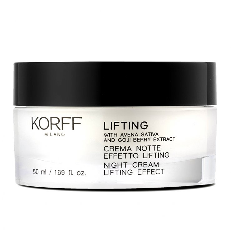 Crema Notte Effetto Lifting - Korff - 50ml - crema note con acido ialuronico per tutti i tipi di pelle