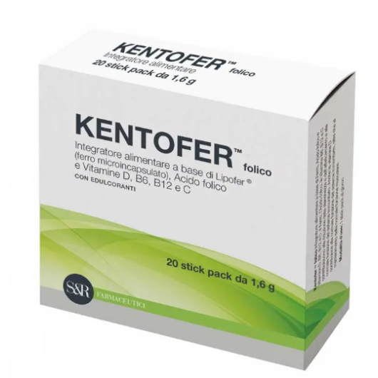 Kentofer Folico Integratore Alimentare 20 Stick Pack