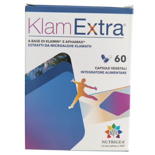 Klamextra - Nutrigea - 60 capsule - Integratore per il benessere fisico