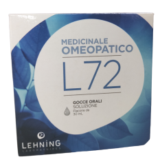 Lehning L72 Medicinale Omeopatico Gocce Orali 30ml