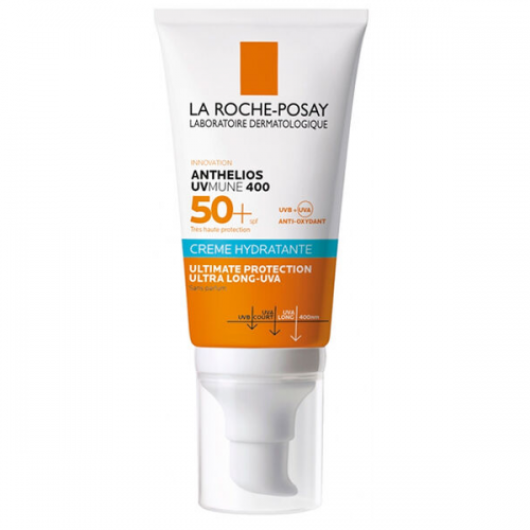 La Roche Posay Anthelios UVMANE 400 Crema Idratante Senza Profumo Spf50+ - Protezione Solare Idratante 50ml