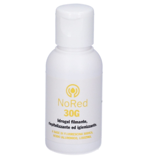 NoRed 30G - Idrogel Filmante Riepitelizzante e Igienizzante 30ml – Trattamento Barriera per Zone Perilesionali e Peristomali