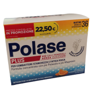 Polase Plus - 36 bustine gusto arancia - ed 2023 - Integratore di sali minerali