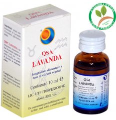 QSA Lavanda - Herboplanet - Flacone da 10 ml - Integratore alimentare per il normale tono dell'umore e il rilassamento