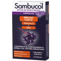 Sambucol immuno Forte - 30 capsule - integratore base di sambuco nero per il supporto del sistema immunitario Sambucol immuno Forte - 30 capsule - integratore base di sambuco nero per il supporto del sistema immunitario