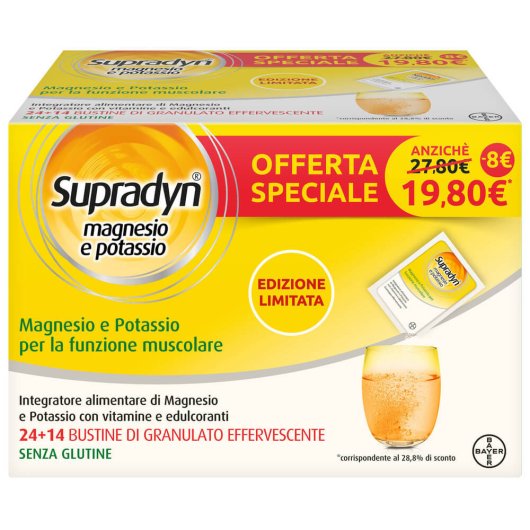 Supradyn Magnesio e Potassio - 24+14 Bustine