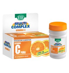 Vitamina C Pura Retard - ESI - 30 compresse - Integratore alimentare di Vitamina C ad alto dosaggio Vitamina C Pura Retard - ESI - 30 compresse - Integratore alimentare di Vitamina C ad alto dosaggio