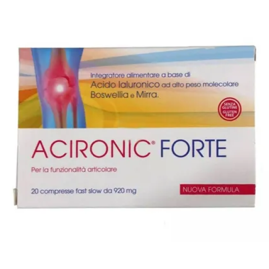 Acironic Forte Integratore per il sistema cardiovascolare 20 compresse