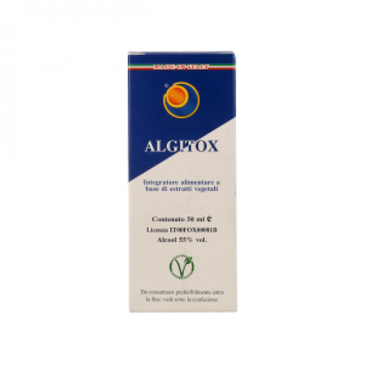 Algitox - Herboplanet - Flacone da 50 ml - Integratore alimentare a base di estratti vegetali