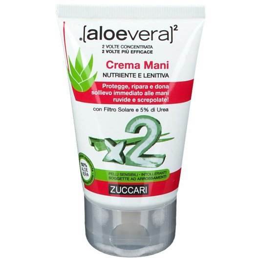 Crema Mani - Zuccari - Tubo da 50 ml - Crema mani idratante e protettiva, con azione lenitiva e nutriente 