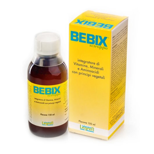 Bebix  - Laboratori Legren - Flacone da 150 ml - Integratore alimentare per la fisiologica vitalità dell'organismo