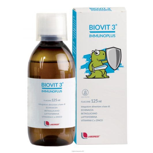 Biovit 3 Immunoplus 125ml - integratore alimentare