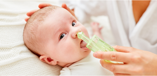 Aspiratore nasale per neonati: quando utilizzarlo e perché