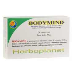 Bodymind - Herboplanet - 33 compresse - Integratore alimentare per il benessere mentale e di tutto il corpo