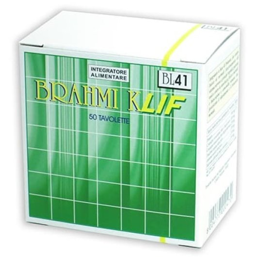 Brahmi k lif - 50 tavolette - integratore alimentare per il sistema nervoso