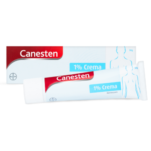 Canesten 1% Crema - Bayer - Flacone da 30 grammi - Trattamento medicale in crema per la cura delle micosi