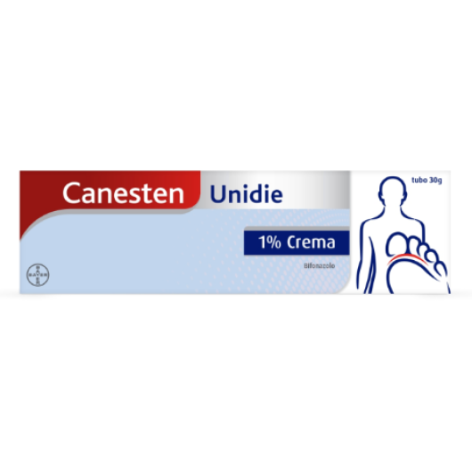 Canesten Unidie 1% Crema - Bayer - Flacone da 30 grammi - Trattamento medicale in crema per la cura delle micosi