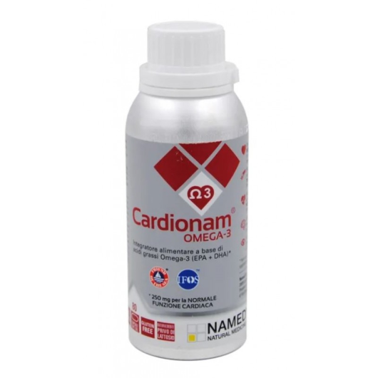 Cardionam - Omega 3 - Named - 80 capsule - Integratore alimentare per il benessere del sistema cardiocircolatorio