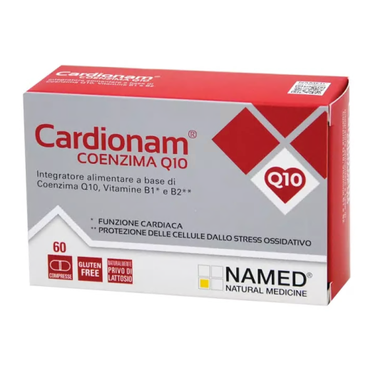 Cardionam Q10 - Named - 60 compresse -  Integratore Alimentare per Funzione Cardiaca