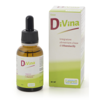 DiVina - Laboratori Legren -  Flacone da 30ml - Integratore alimentare di Vitamina D