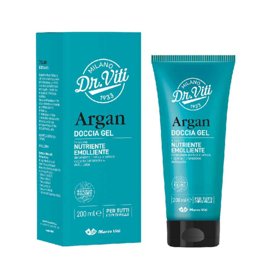 Dr Viti - Doccia gel con olio biologico di Argan- 200ml