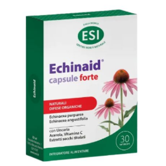 Echinaid Forte- Esi - 30 Capsule - integratore per il supporto delle difese immunitarie