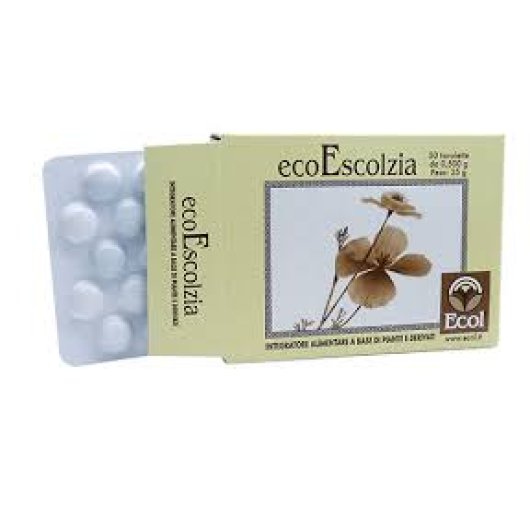 EcoEscolzia - ECOL - 50 ml - Integratore alimentare che favorisce il benessere mentale e il riposo notturno