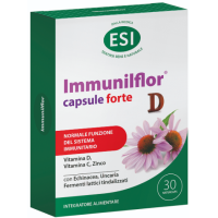 Immunilflor Capsule urto Vitamina D - Esi - 30 Compresse - integratore per il normale funzione del sistema immunitario