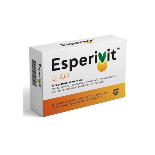 Esperivit Q 100 - Vanda Omeopatici - 30 compresse - Integratore alimentare per il benessere del sistema immunitario_scad 03-2025