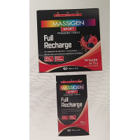 Full Recharge - Massigen Sport - 14 bustine - Supplement energetico per una ricarica completa dopo una prestazione atletica Full Recharge - Massigen Sport - 14 bustine - Supplement energetico per una ricarica completa dopo una prestazione atletica