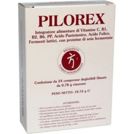 Pilorex - 24 compresse - Bromatech - integratore per favorire la flora intestinale